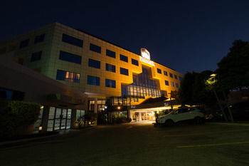 Hotel Front - Evening or Night